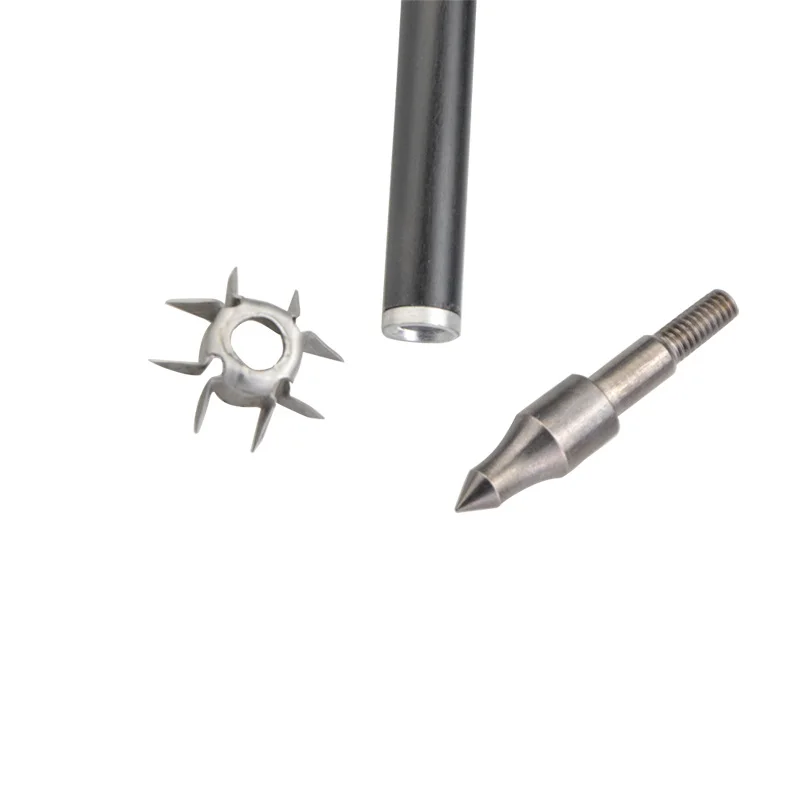 Стрельба из лука с 8 лапами 50 шт. стрелы дзюдо Целевые Точки увеличением на 6 2 мм