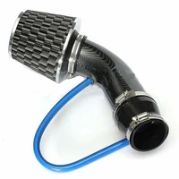 new 76mm3inch car cold air intake kit universal alumimum car cold air intake pipe filter induction system kit car accessories