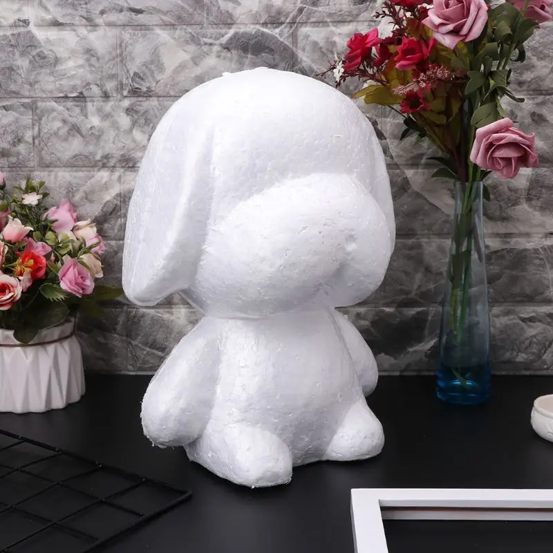 

Modeling Cute Dog White Polystyrene Foam Balls Styrofoam Crafts For DIY Christmas Gifts Wedding Party Supplies Decoration E56C