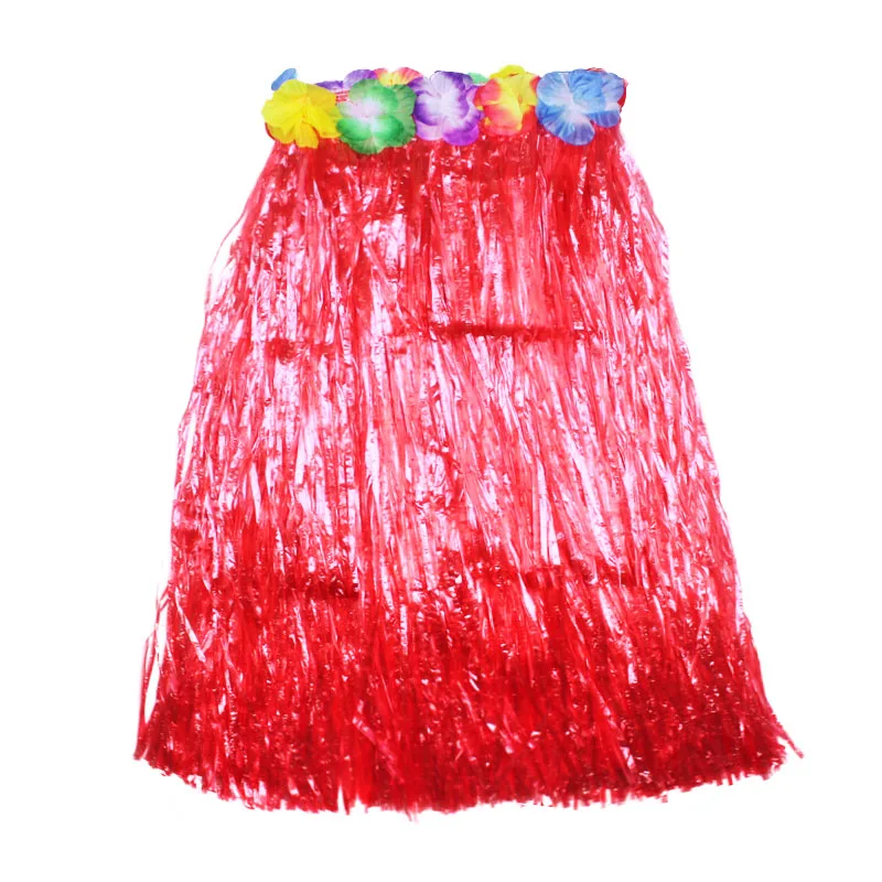 60 см Пластиковые волокна гавайский танец хула танцевальное шоу гирлянда одежда