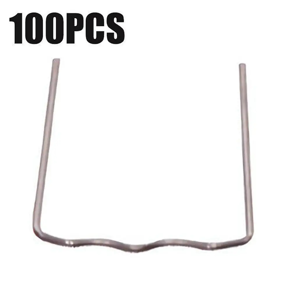 

100pcs Automobile Plastic Bumper Welding Machine Repair Nails 0.8mm Stainless Steel Durable Repair Nails