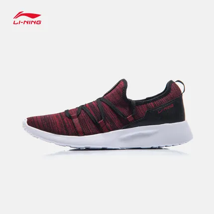 AGLM003-2H Li-Ning/мужская стильная прогулочная обувь; текстильные мягкие дышащие кроссовки для отдыха; спортивная обувь с подкладкой; AGLM003 SAMJ17 - Цвет: AGLM003-2H