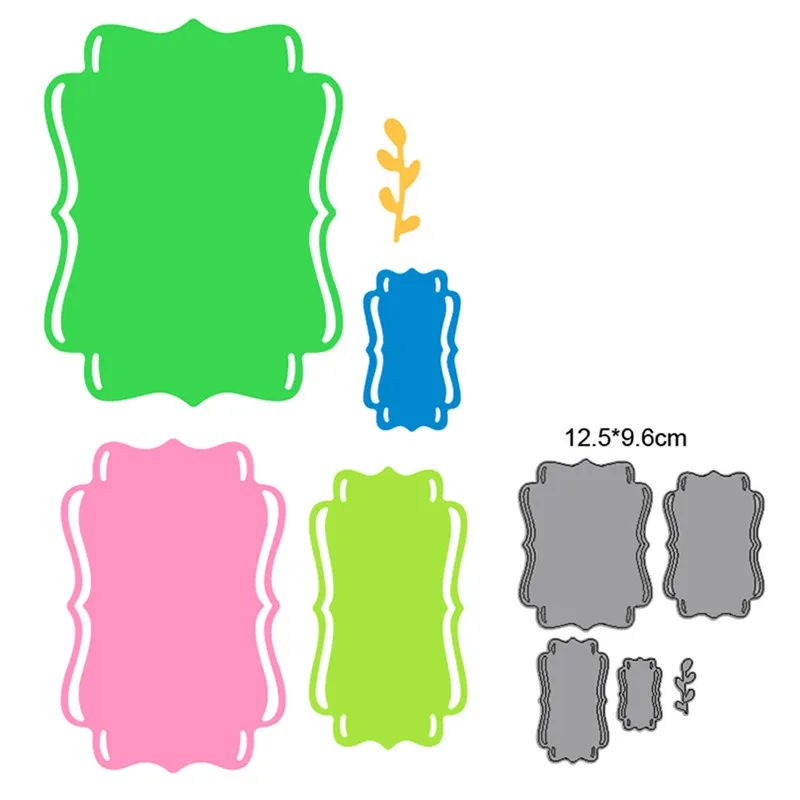 

Background Frame Metal Cutting Dies Cut Die Mold Scrapbooking dies Decoration Paper Craft Embossing Dies New 2021 Stencils dies