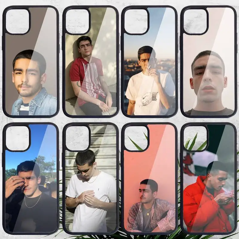 

Omar Ayuso spain actors Phone Case PC for iPhone 11 12 pro XS MAX 8 7 6 6S Plus X 5S SE 2020 XR