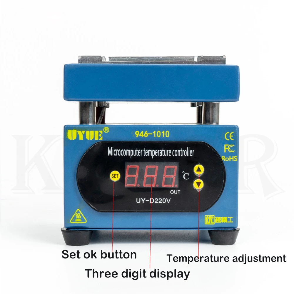 Нагревательный стол с постоянной температурой PCB плита станция предварительного