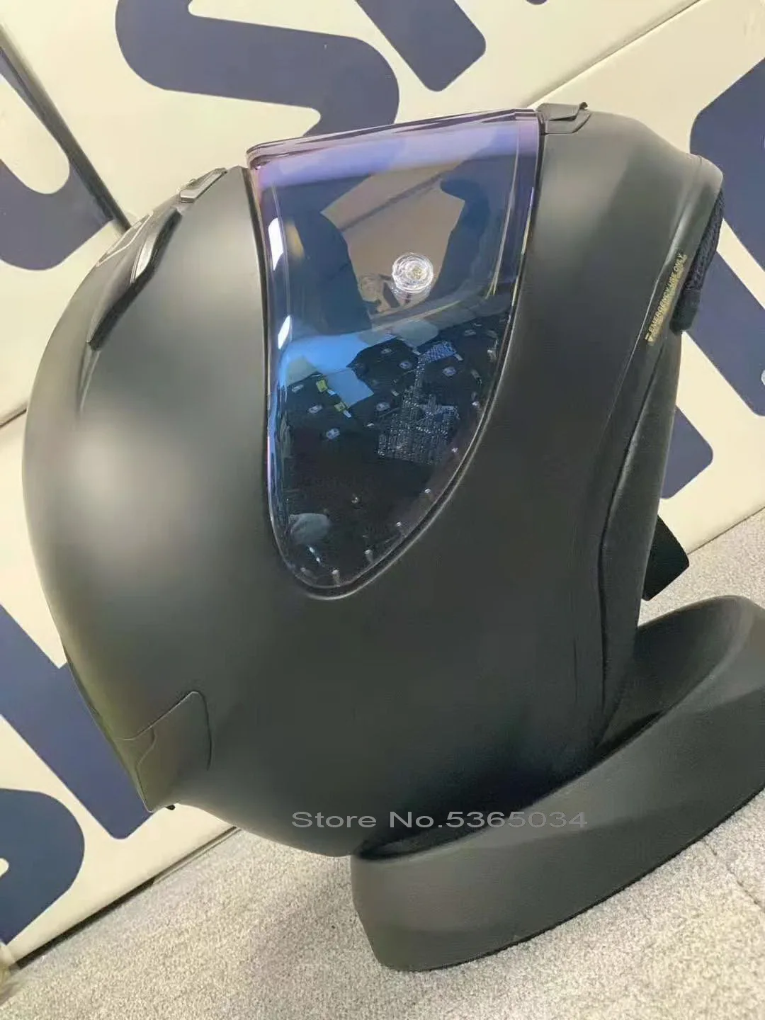 Мотоциклетный шлем Z7 на все лицо матовый черный для езды мотоцикле и гоночном