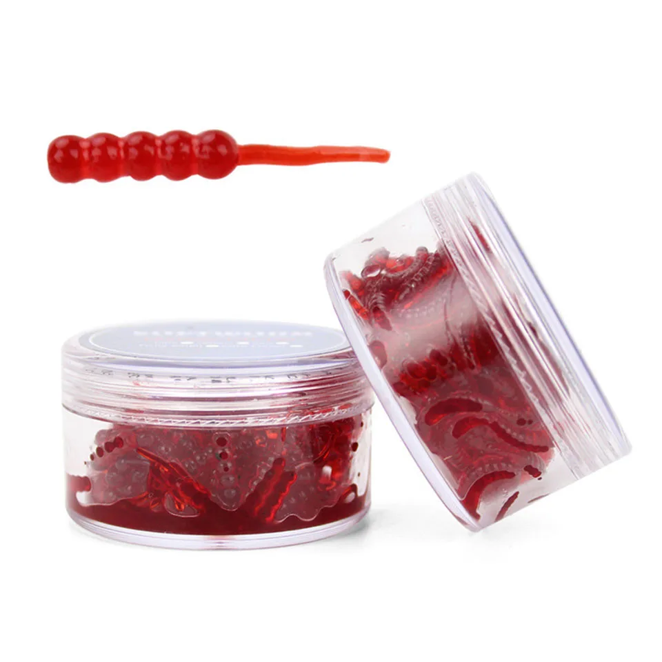 Моделирование Мягкая приманка в виде червей рыболовные личинки дождевого