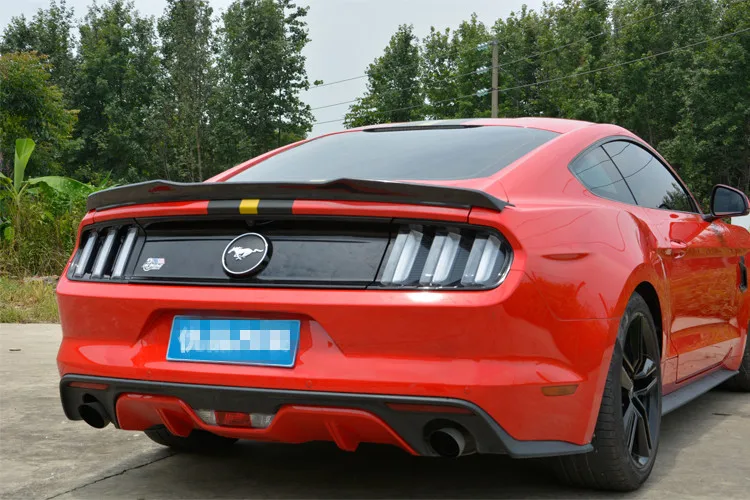 Спойлер для FORD Mustang 2015-2017 спойлер из высококачественного АБС-материала заднего