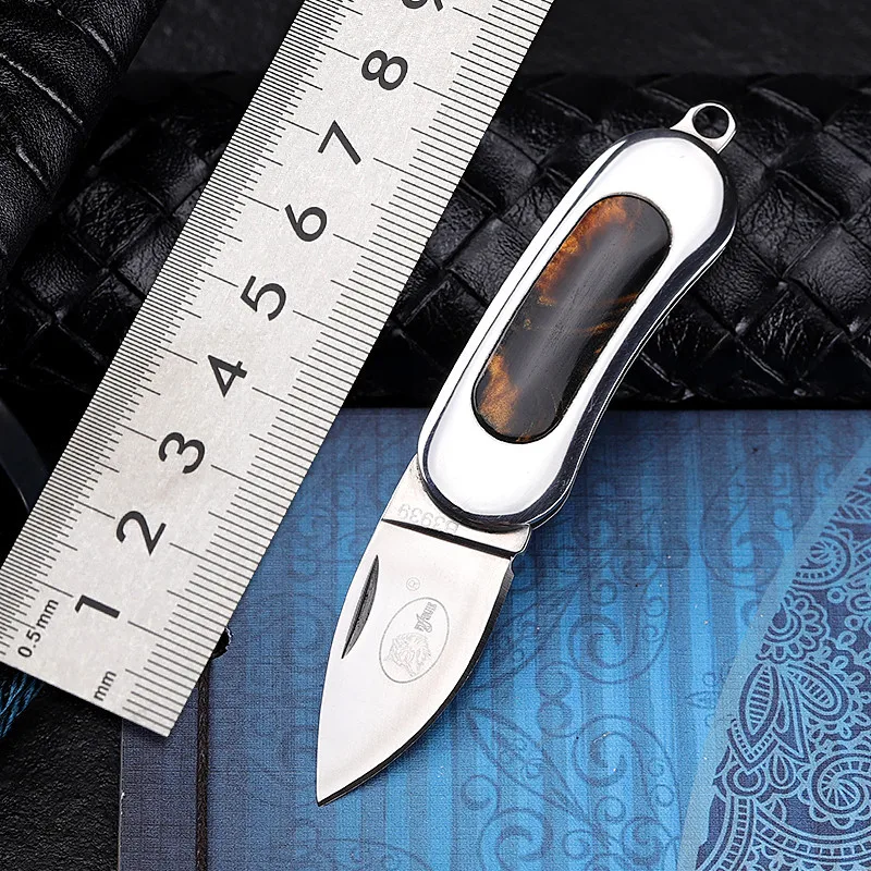 

Уличный мини складной нож, многофункциональный карманный подвесной нож, уличный нож для самообороны, подарок для повседневного использова...