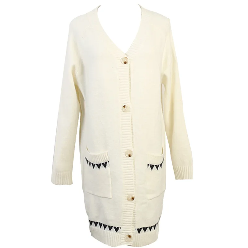 Women's Knit Cardigan Sweater 2019 Autumn New Butterfly Embroidery Long Loose Sleeve Thin |