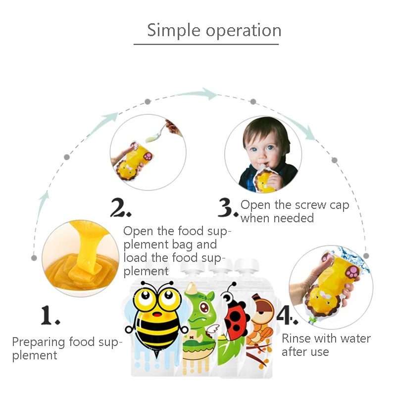 Сумка для хранения пищевых продуктов герметичный контейнер 8 шт.|Контейнер