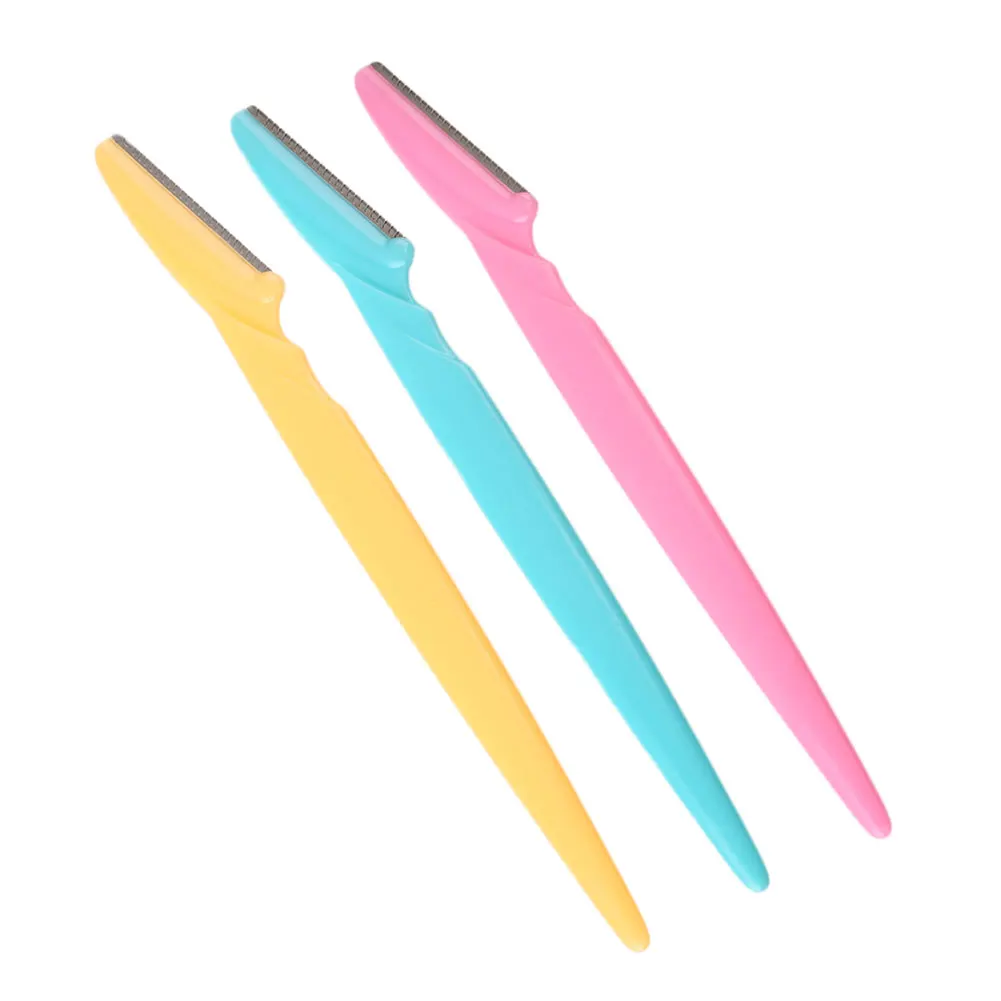 3 шт./компл. Безопасная бритва для удаления волос на лице триммер портативная