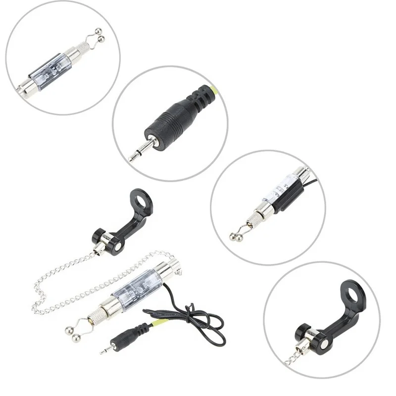 Carp fishing JY-SW-1 soft chain swinger tensioner European style library fishing alarm assembly