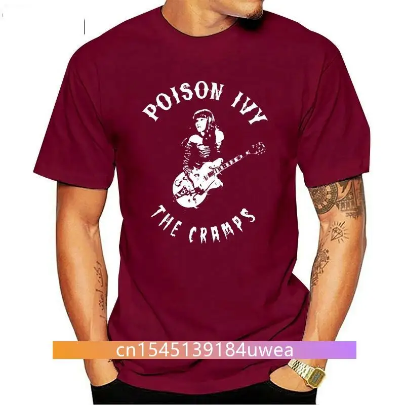 

New The Cramps Poison Ivy T-Shirt Psychobilly Vintage Style Sz S-3Xl