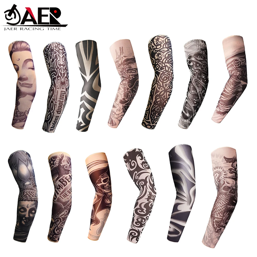 JAER 1 шт. мотоциклетные велосипедные рукава Защита от солнца Armwarmer MTB велосипед велосипедный теплый рукав Защита от ультрафиолетовых лучей