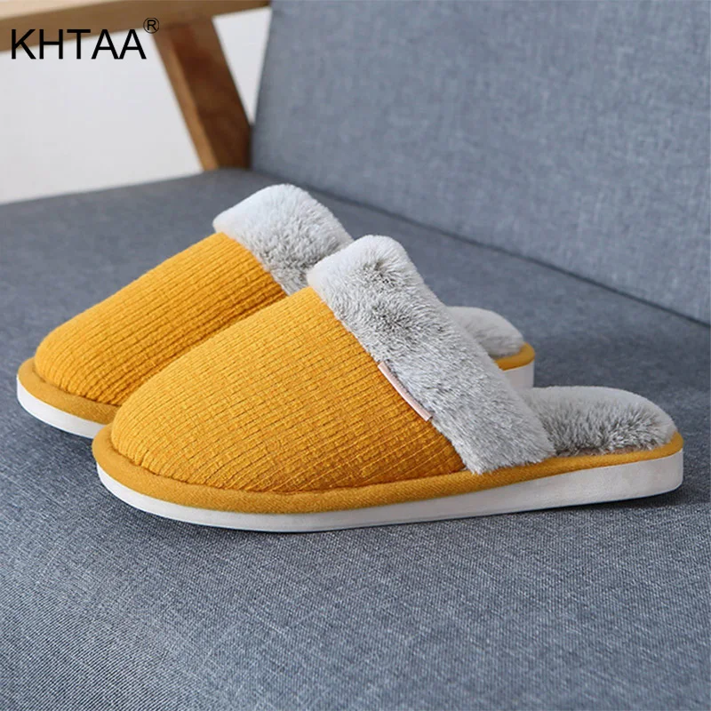 Женские зимние домашние тапочки для пар женские мягкие плюшевые пушистые туфли