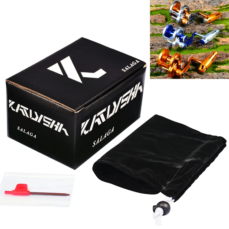 

PRO BEROS Jigging Reel Aluminum CNC Machined Fishing Reel Left-Handl JIG REEL Max Drag Sea Boat 16kg&19kg Trolling Reel