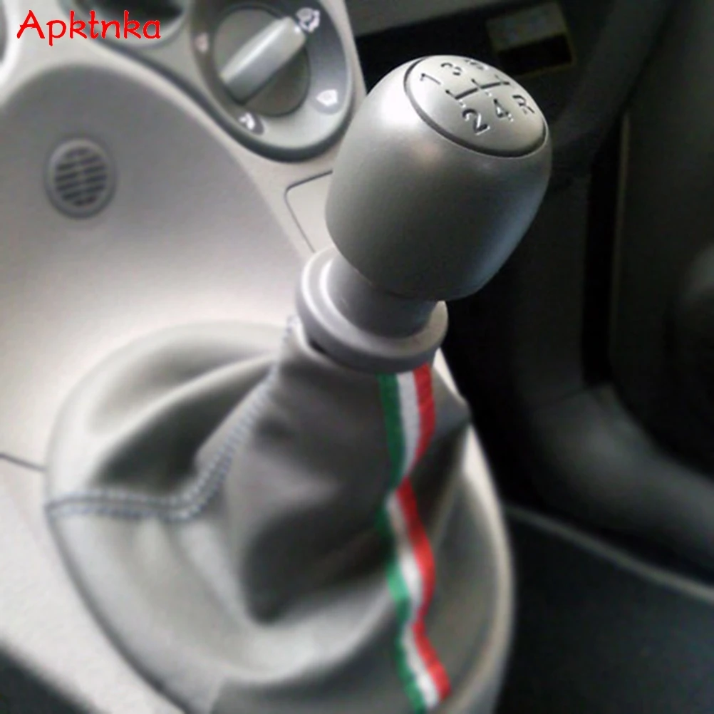 

Apktnka 5 Speed Gear Stick Shift Shifter Knob Handball For Fiat 500 500c 2007-2013 /FOR Panda 2003-2012