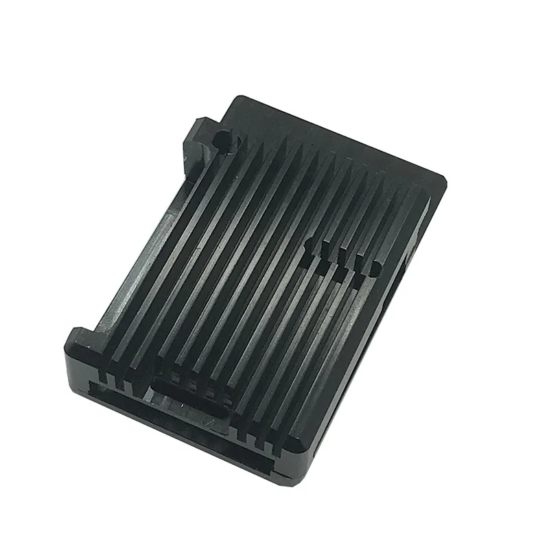 Raspberry Pi 4 Computer Model B Armor Aluminum Alloy Case/ Passive Cooling Shell Metal Enclosure Heat Dissipation for Pi 4B Only