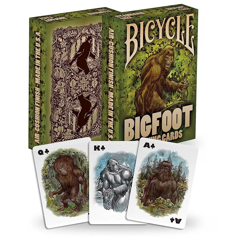BigFoot колода игральных карт USPCC для велосипеда коллекционная игра в покер