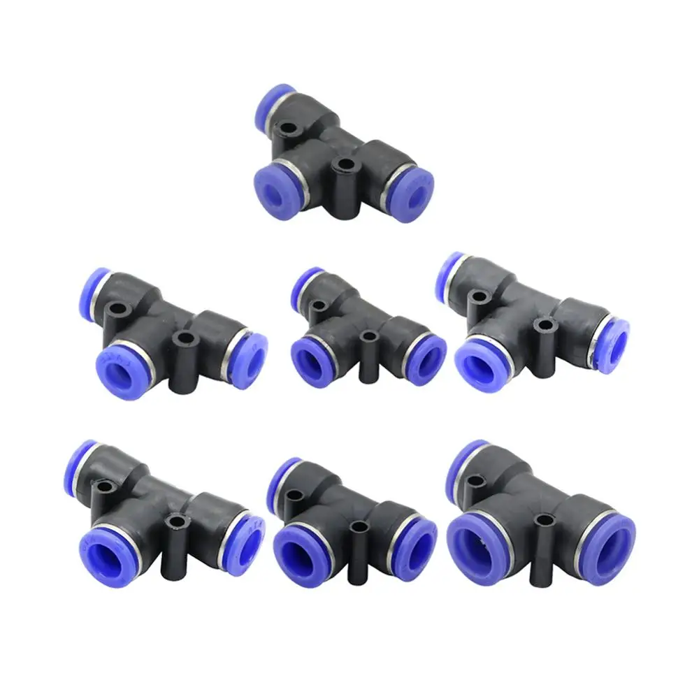 40 шт., разъемы для полива сада и воды, 4 мм, 6 мм, 8 мм, 10 мм, 12 мм, 14 мм, 16 мм, ПВХ, быстроразъемные разъемы