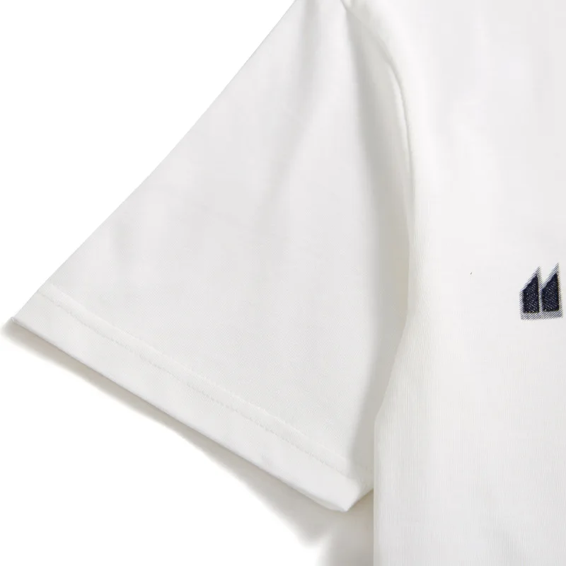 

2021 summer new laser letter embroidered round neck casual short-sleeved men's T-shirt