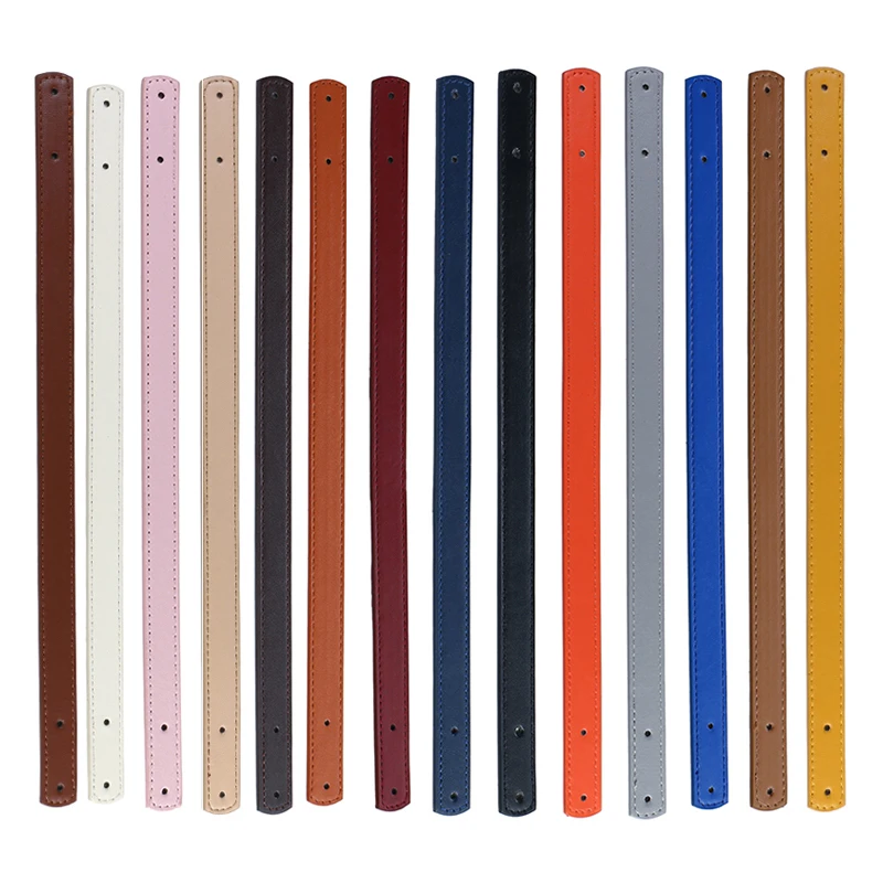 

1 Pc PU Leather Handles For Bag Detachable Shoulder Strap Handbag Band Handle Strap Band DIY Replacement Bag Accessories Soft