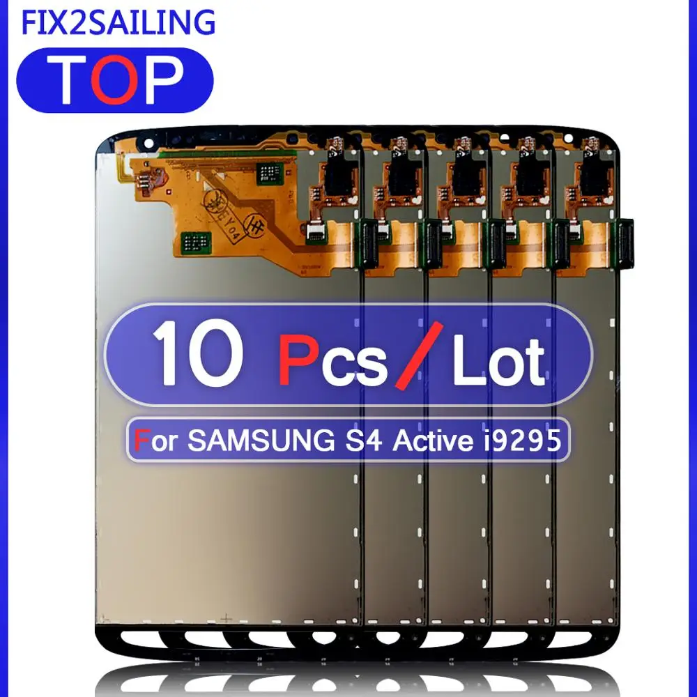 ЖК дисплей Super AMOLED для Samsung Galaxy S4 Active i9295 i537 100% протестированный рабочий сенсорный
