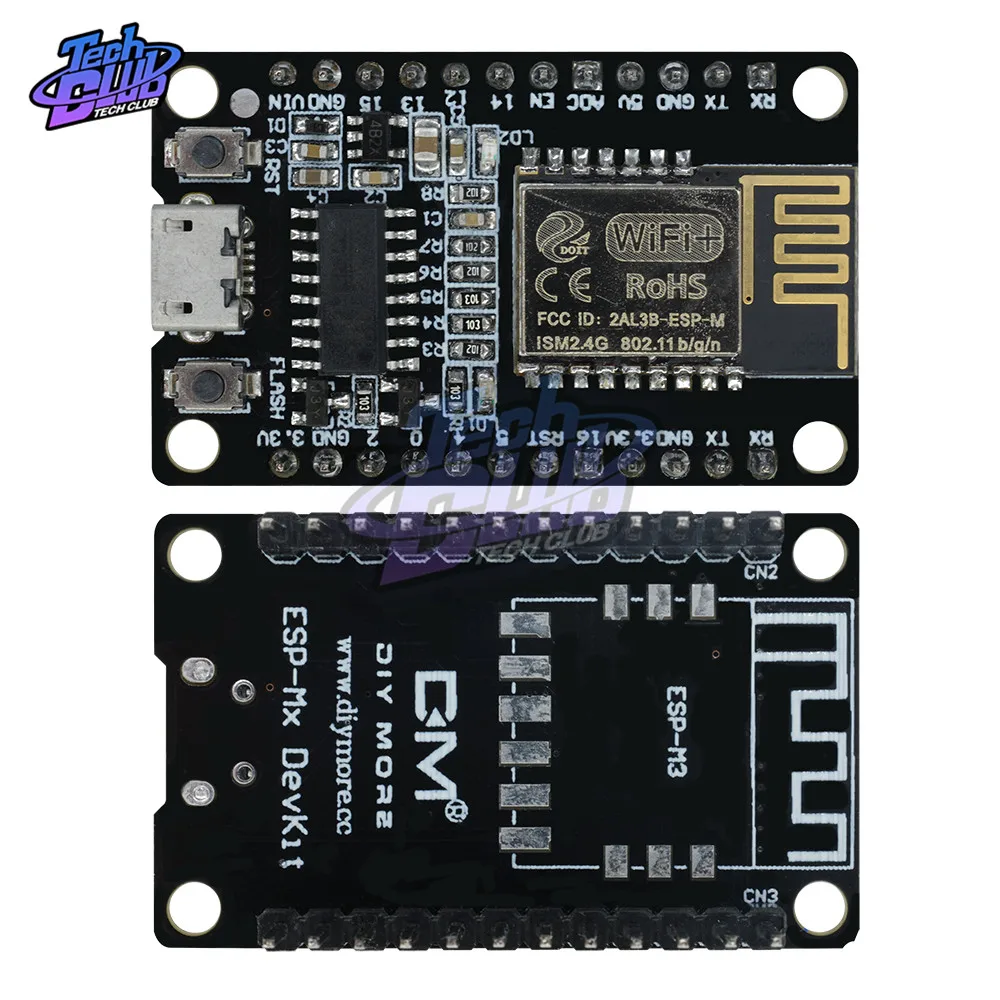 Беспроводная плата разработки Wi Fi CH340 ESP8285 USB модуль Nodemcu M на основе детской