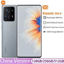 Xiaomi teléfono inteligente Mix 4 5G, Original, Snapdragon 888 Plus, 4600mAh, cámara de 108MP, Pantalla Completa AMOLED de 120HZ, carga rápida de 120W, NFC (4)