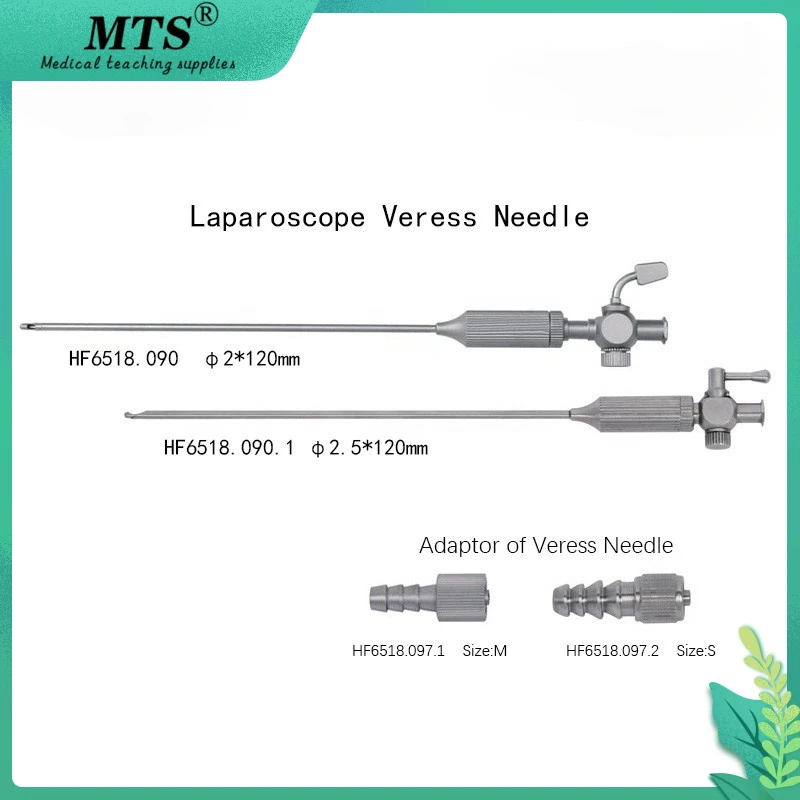 Медицинские эндоскопические хирургические инструменты MTS лапароскоп игла Veress 2/2