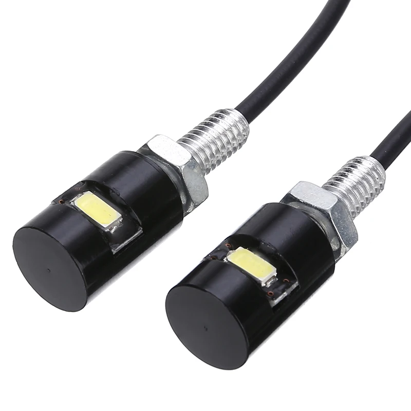 2 шт. автомобисветодиодный светодиодные лампы для номерного знака мотоцикла 12 В |