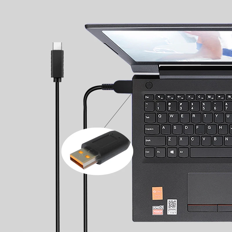 Зарядный кабель Type C USB-C для Lenovo Yoga3 4 Pro Yoga 700 900 Miix адаптер питания ноутбука