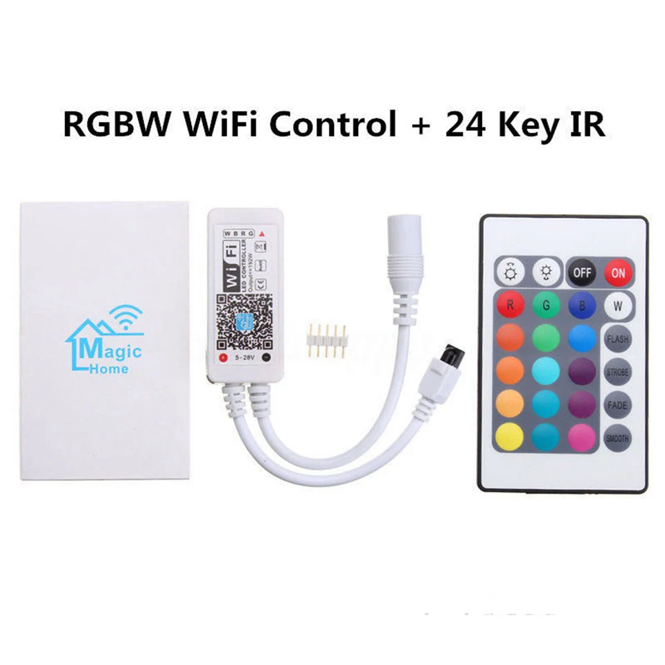 DC12V мини умный RGB RGBW WiFi музыкальный светодиодный пульт дистанционного управления