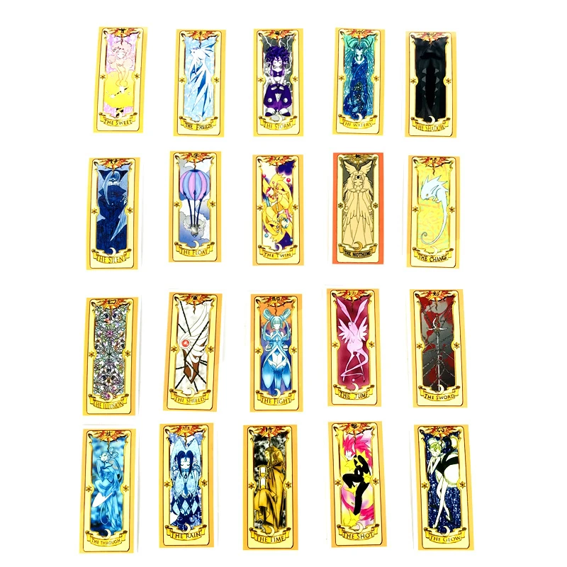 

53pcs Card Captor Sticker For DIY Luggage Laptop Skateboard Car Decor Funny Sticker
