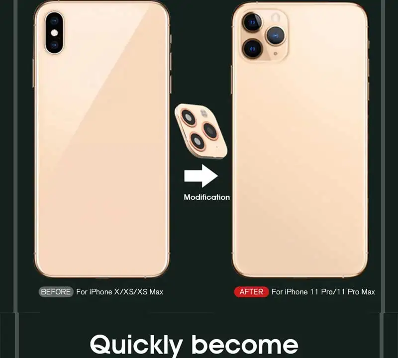 9D полная защита экрана объектива для iPhone XS XR X Xs Max чехол для камеры сменный на iPhone 11 Pro Max Закаленное стекло пленка