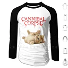 Толстовки с длинным рукавом Cannibal, милые котята, металлические трупы Cannibal Death Metal Kitten