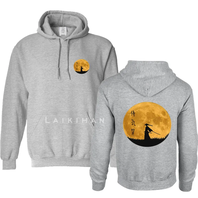 

Hot Japanese Anime Haikyuu Hoodies Men Funny Samurai Spirit Graphic Streetwear spring Warm Fashion Unisex Sweatshirts Male