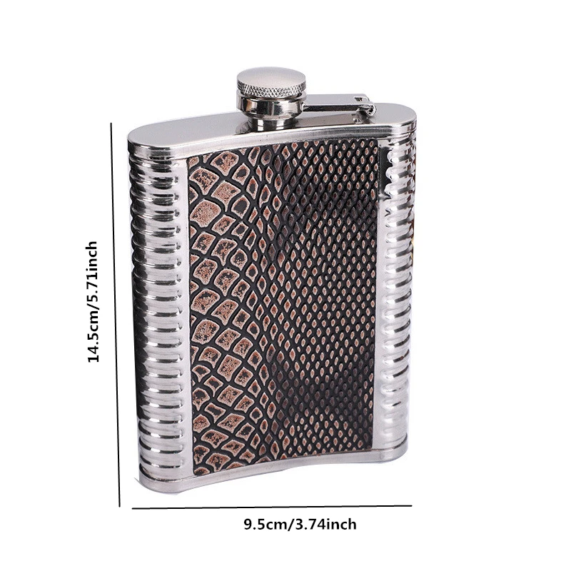 1/2/4 шт Нержавеющая сталь мини плоская фляжка кувшин Портативный виски спирты и