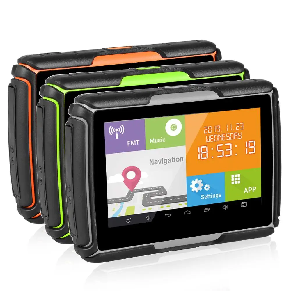 Fodsports 4 3 дюймов Android 4.4.2 мотоцикл GPS навигация Водонепроницаемый IPX7 Bluetooth навигатор