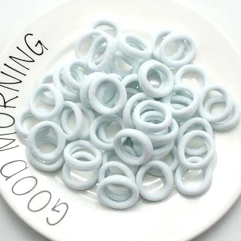 Ful Scrunchies Coffee Pink Rubber Band Rope Headband Hair Accessories White Ties Gum Elastic Hair Bands For Girl