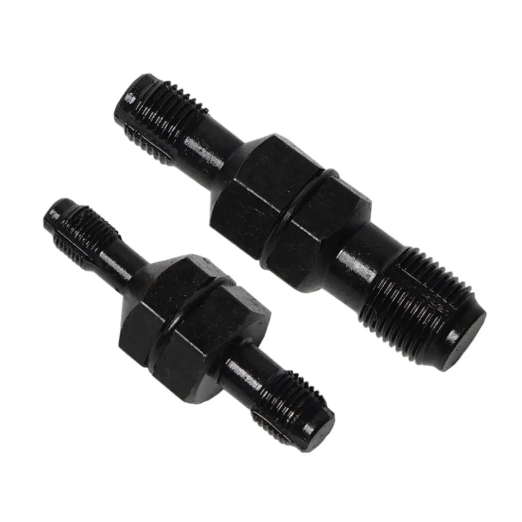 

2 Pieces Spark Plug Hole Thread Chaser M10x1.0 M12x1.25 M14x1.5 M18x1.5, Insert Tap Set Fit for Restorer Auto Car