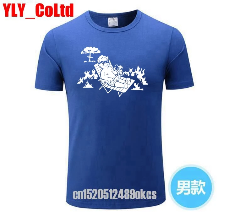 Мужская футболка Fallout VELD с видеоиграми Tec 4 Bethesda новинка 2019 | одежда