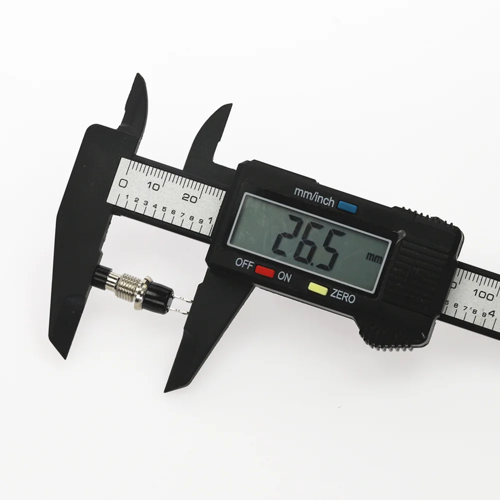 6 шт PBS 110 7 мм Мгновенный кнопочный переключатель Пресс переключателя сброса