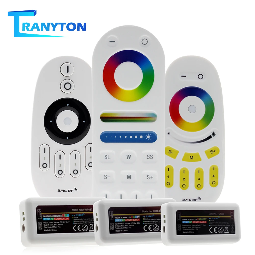 

Светодиодная лента Smart Control ler RGB RGBW RGBWW RGBCCT, регулируемый пульт дистанционного управления яркостью для светодиодной ленты