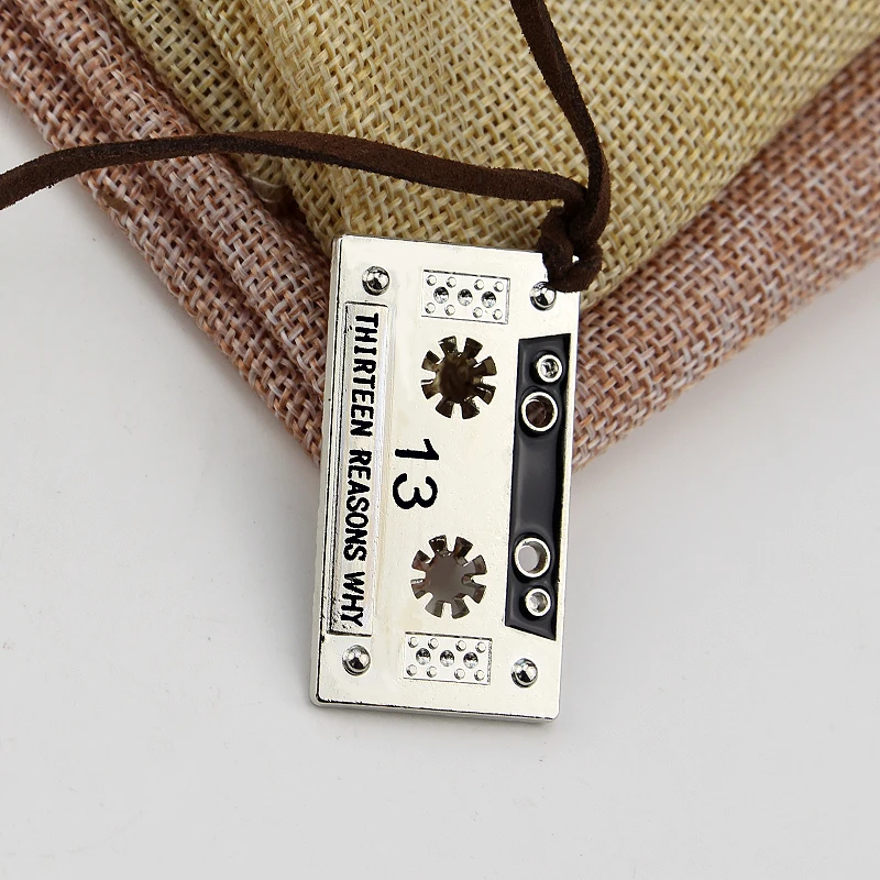 Креативная Кассетная лента из фильма 13 тринадцати причин почему кулон ожерелье