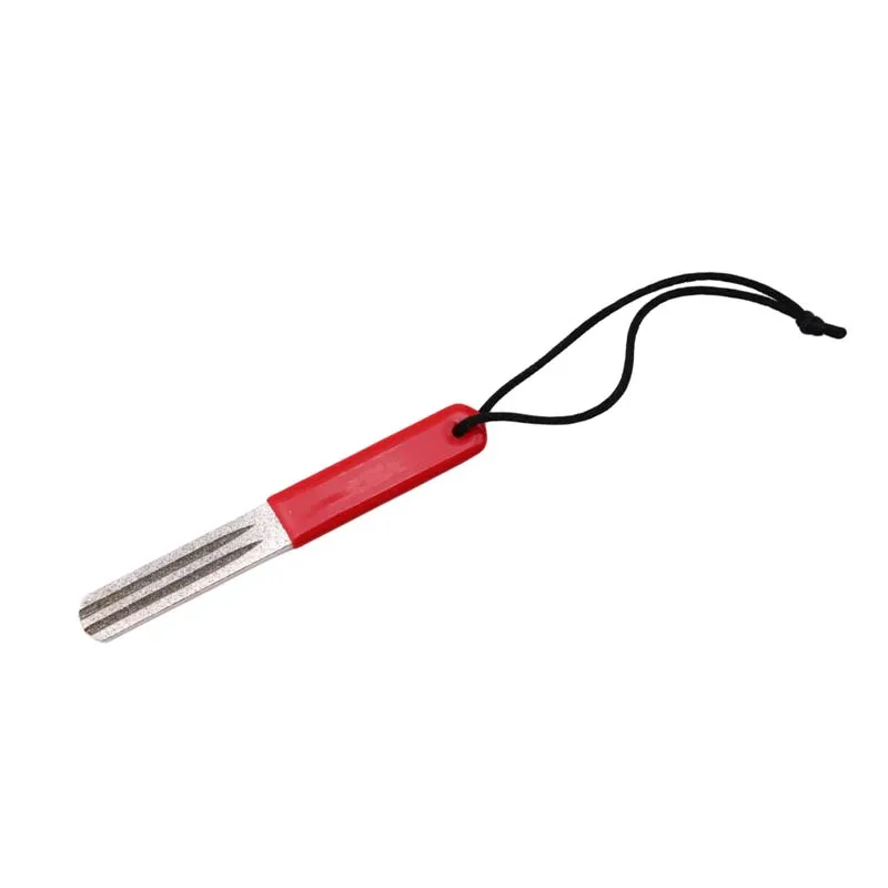 

1PC New Portable Outdoor Double Groove Fishing Hook Sharpening Hone Fishing Grinding Hook Sharpener Tool Fish Accessories