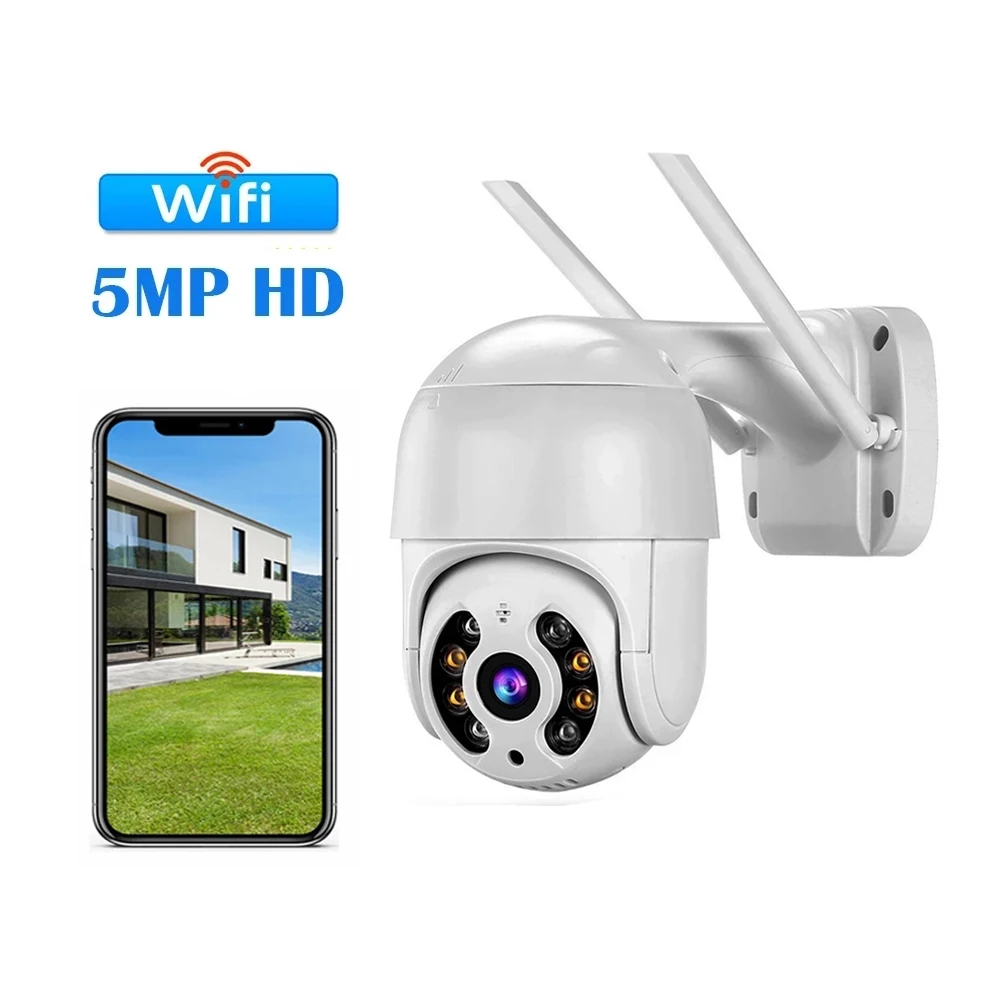 

IP-камера купольная водонепроницаемая, 3 Мп, 5 МП, Wi-Fi