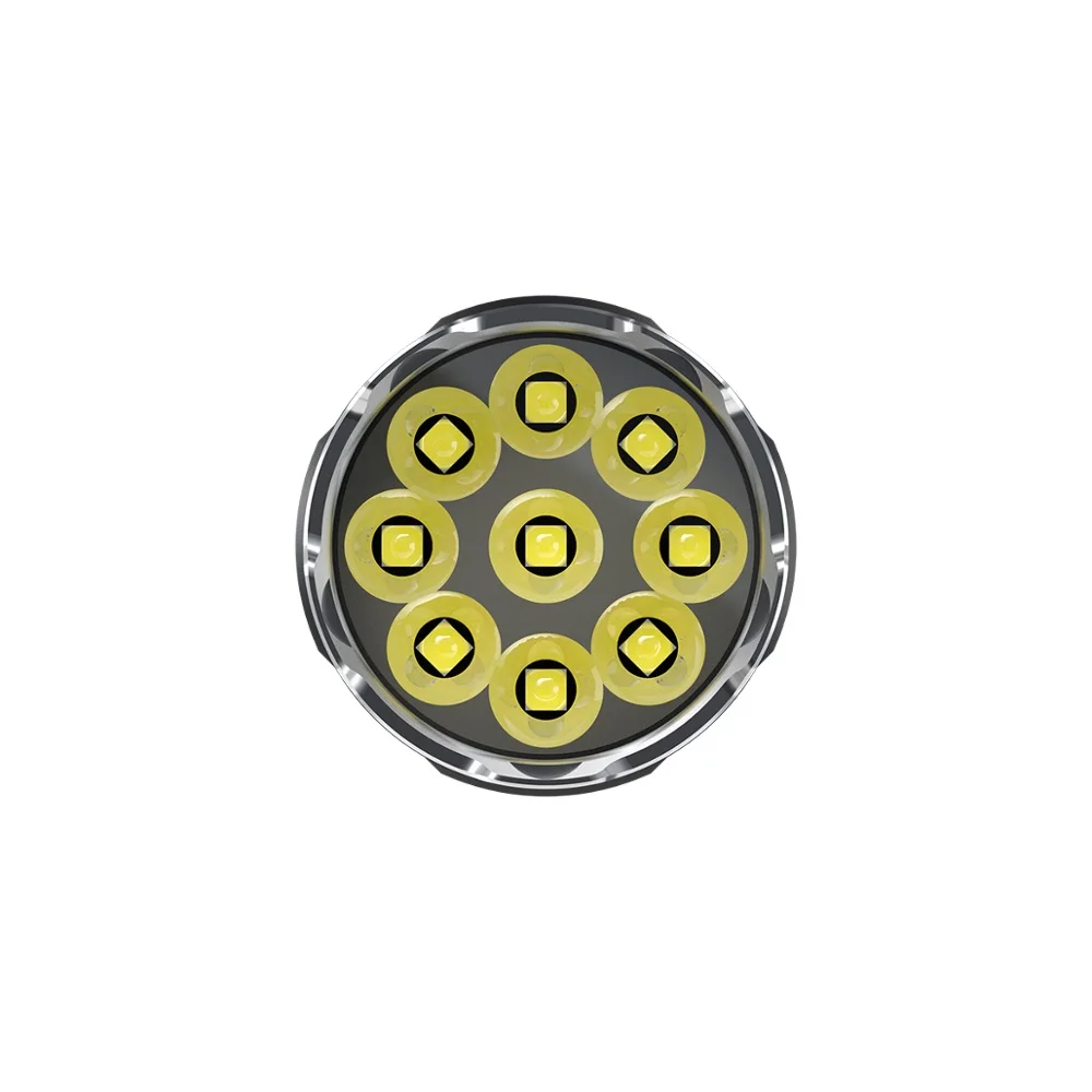 Перезаряжаемый светодиодный фонарик NITECORE TM9K CREE XP L HD V6 9500 люмен тактический со