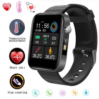 2021 smart watch men heart rate monitor full touch fitness tracker ip67 waterproof women measurement smartwatch for xiaomi phone